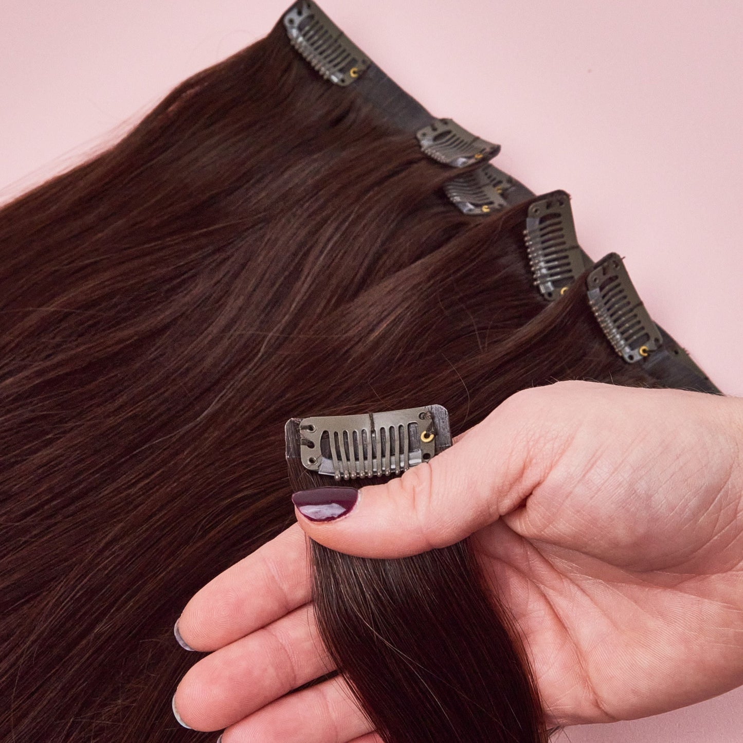 clip in human hair extensions seamless luxe 4