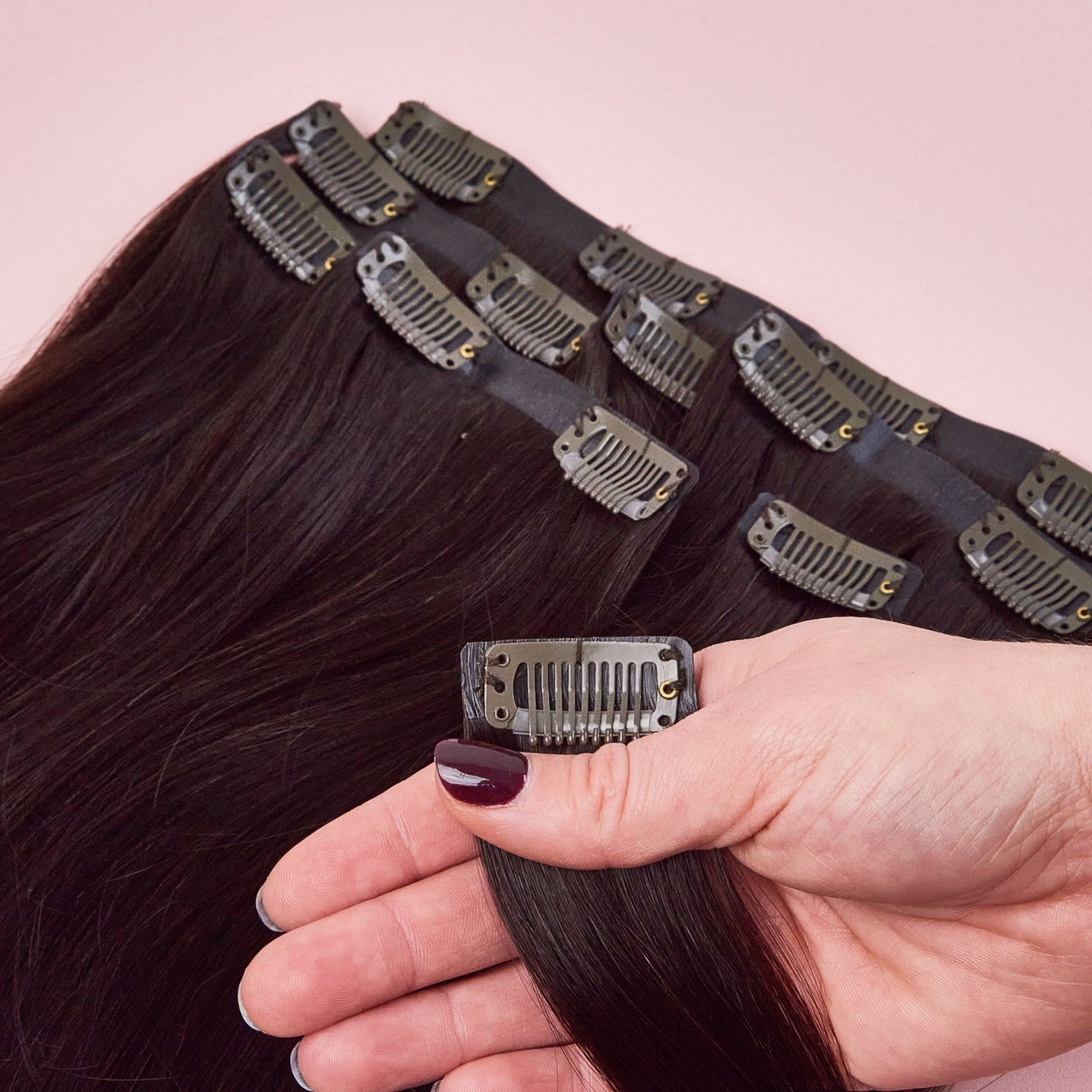 clip in human hair extensions seamless luxe 2