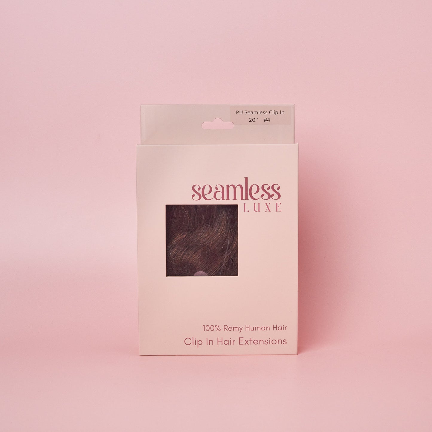 clip in human hair extensions seamless luxe 4 box