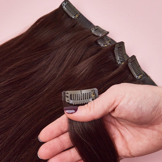 clip in human hair extensions seamless luxe 4