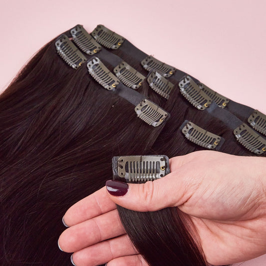 clip in human hair extensions seamless luxe 2