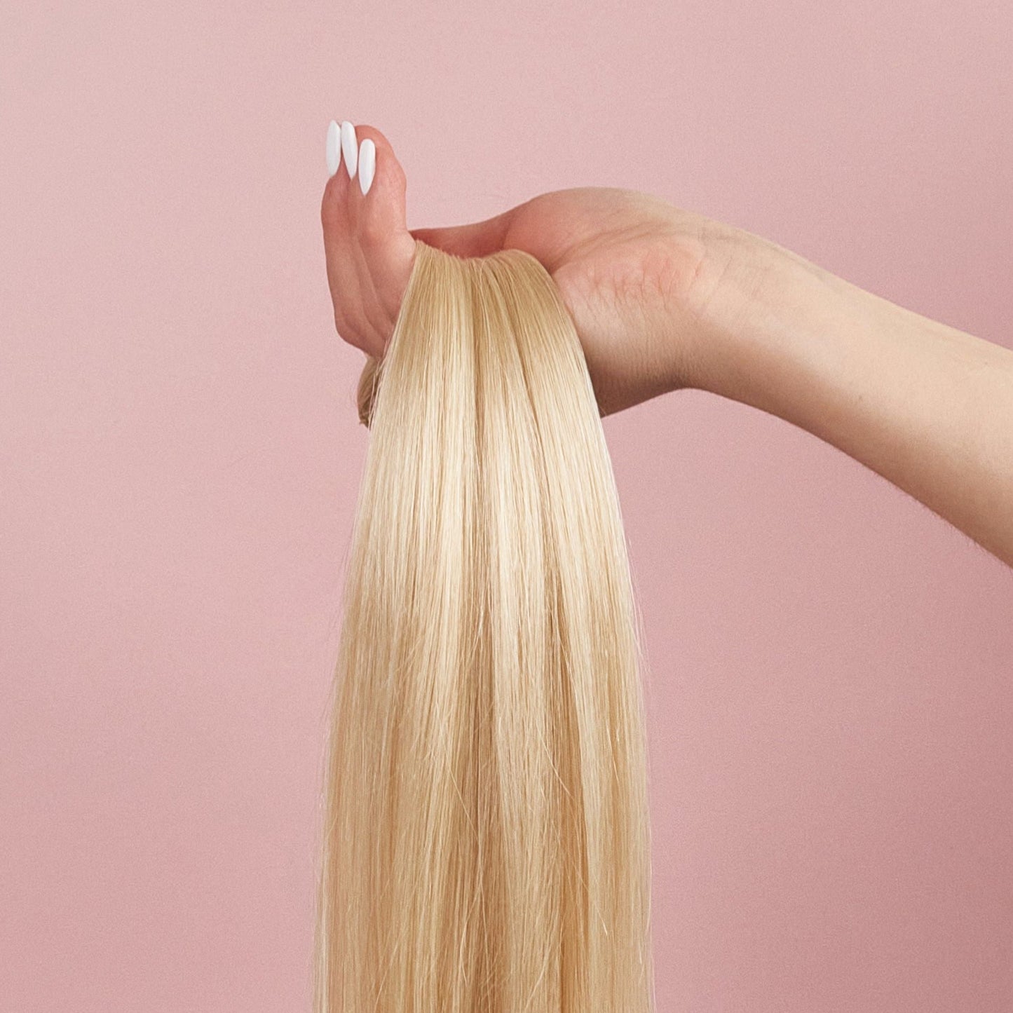 clip in human hair extensions seamless luxe 60 hand