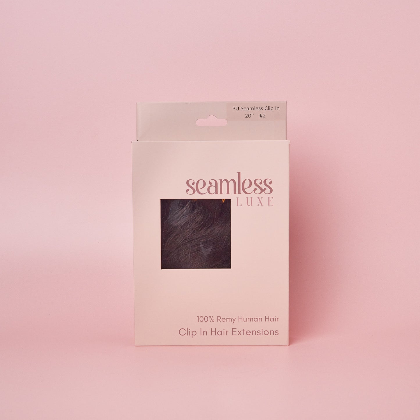 clip in human hair extensions seamless luxe 2 box